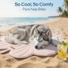 Dog Cooling Mat, Washable Pet Cooling Mat,Large   47" x 45" Thick & Durable Large Cooling Mat for Dogs