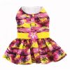 Hawaiian Sunset Harness Dress/Leash combo